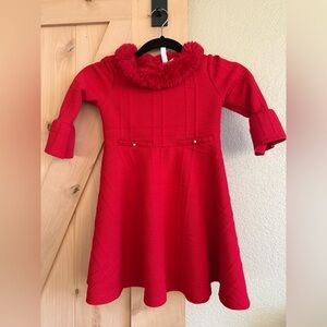 Janie and Jack Elegant Red Formal Dress